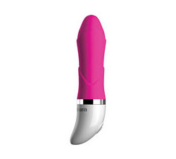 Crush Silicone Cutie Pie Mini Vibe Waterproof Dark Pink 2.25 Inch